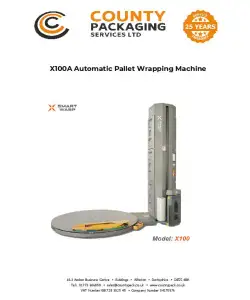 Smart X100A Pallet Wrapper