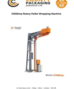 Smart X1000mp Rotary Pallet Wrapper