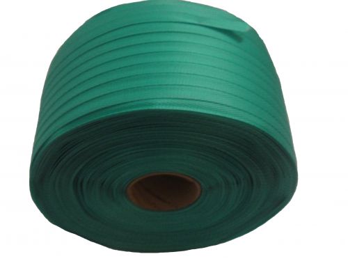 Click Here To Enlarge This Photo Of Green Woven Strapping &lpar;price per box of 2 coils&rpar;