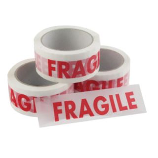 Fragile Adhesive Tape &lpar;Price Per Box of 36 Rolls&rpar;